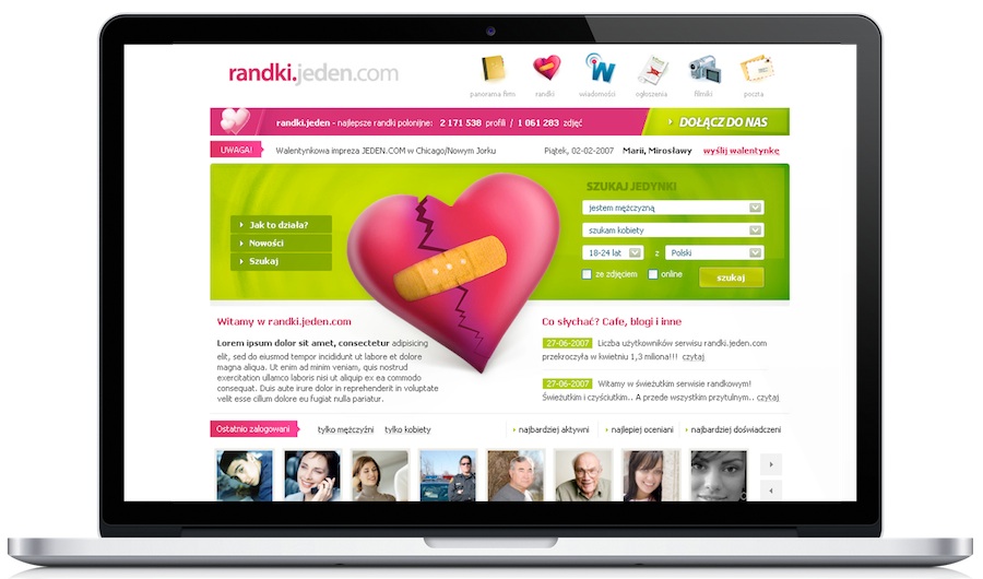 Dating site for jeden.com